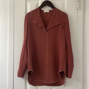 Aritzia Babaton Long Sleeve Blouse XXS